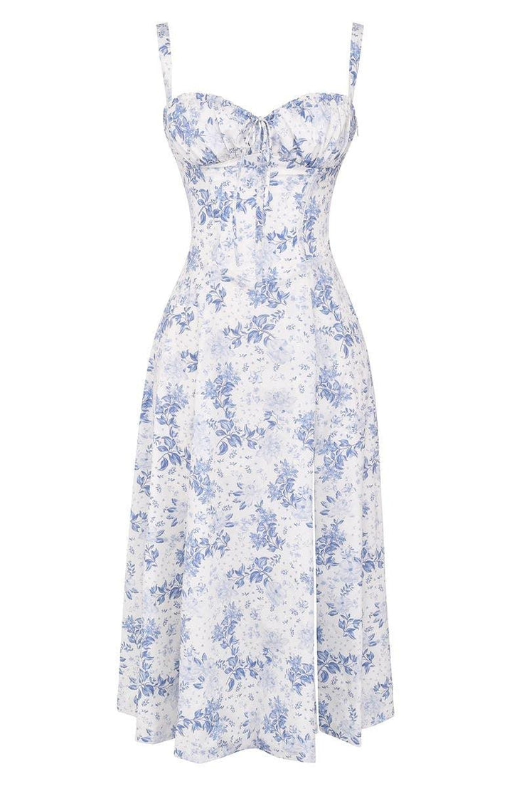 Midikleid Anna – mit Bustier-Oberteil aus Polyester