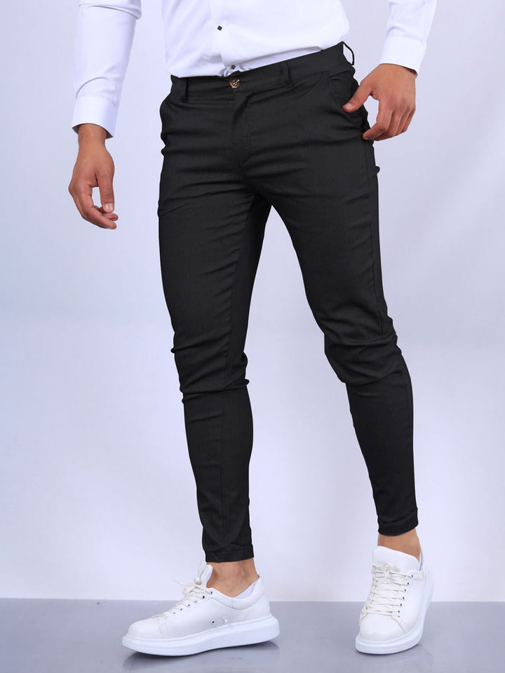 Noa Stretch-Hosen - Schwarz