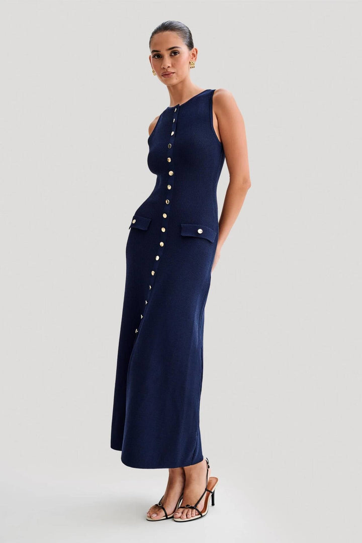 Dessa - Strickloses Maxi-Kleid