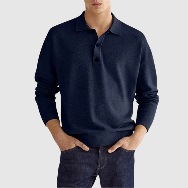 Aldo™ | Premium Langarm-Polo