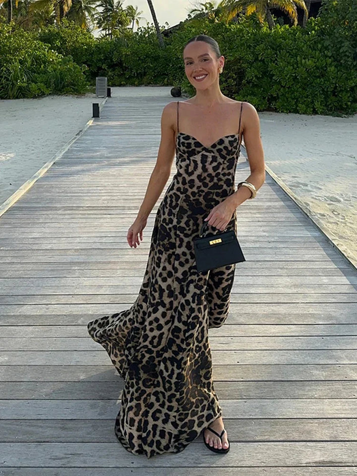 Sabina - Leo-Maxikleid