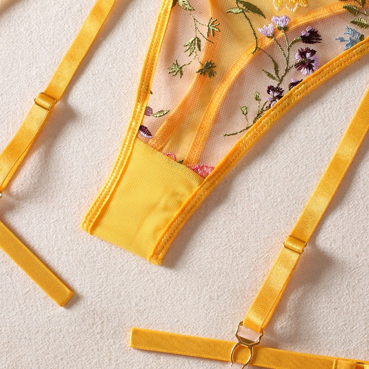 Daisy | 3-teilige französische Dessous-Set