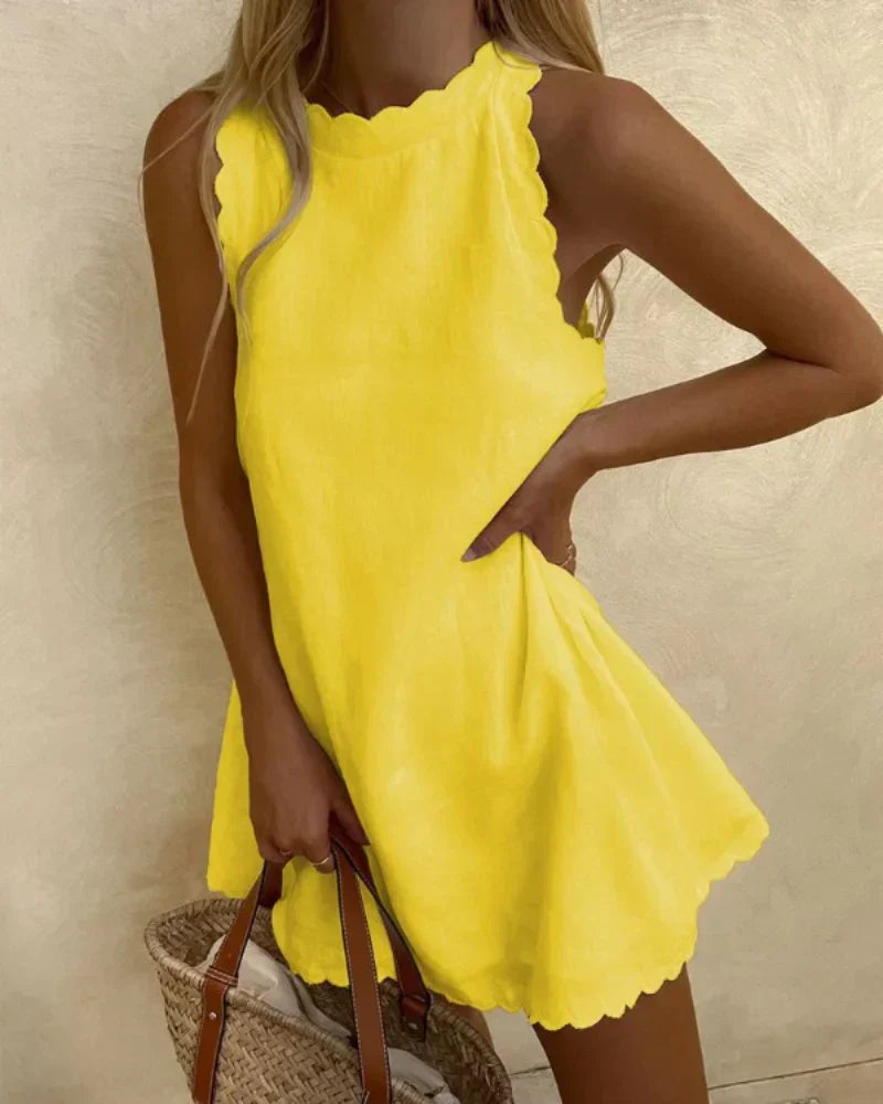 Isayla - Sommerkleid mit Saumabschlüssen