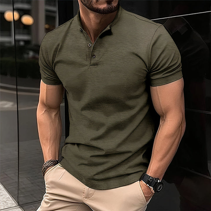 Lorenzo™ Polo Ohne Kragen