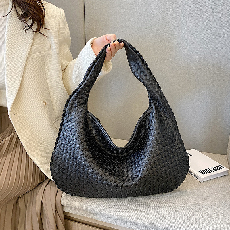 Nikoline | Stilvolle Geflochtene Hobo-Tasche