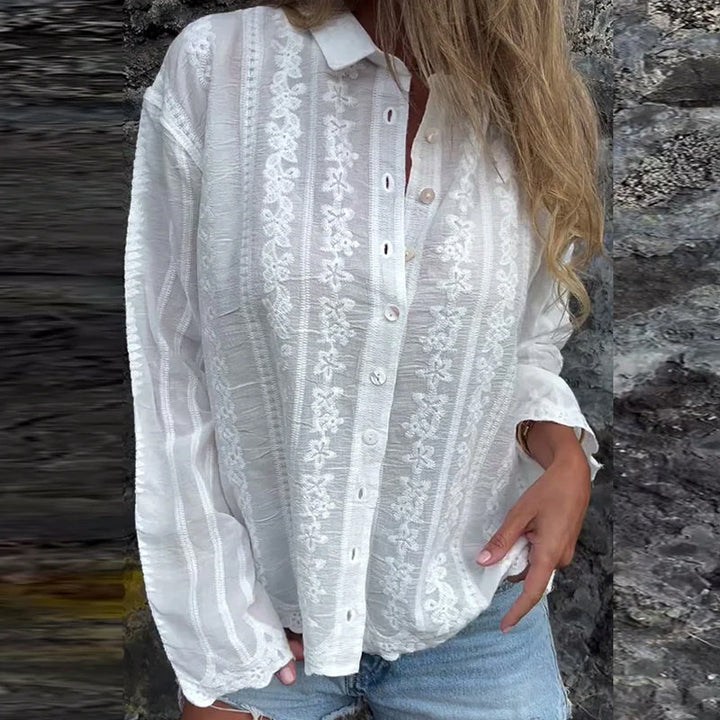 Kathlyn™ | Knopf-Poloshirt