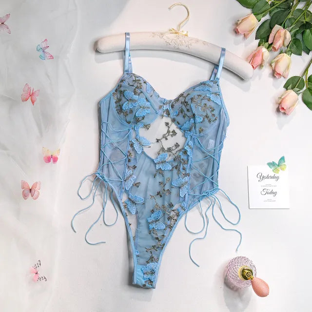 Selene | Bestickter Schmetterlingsbody