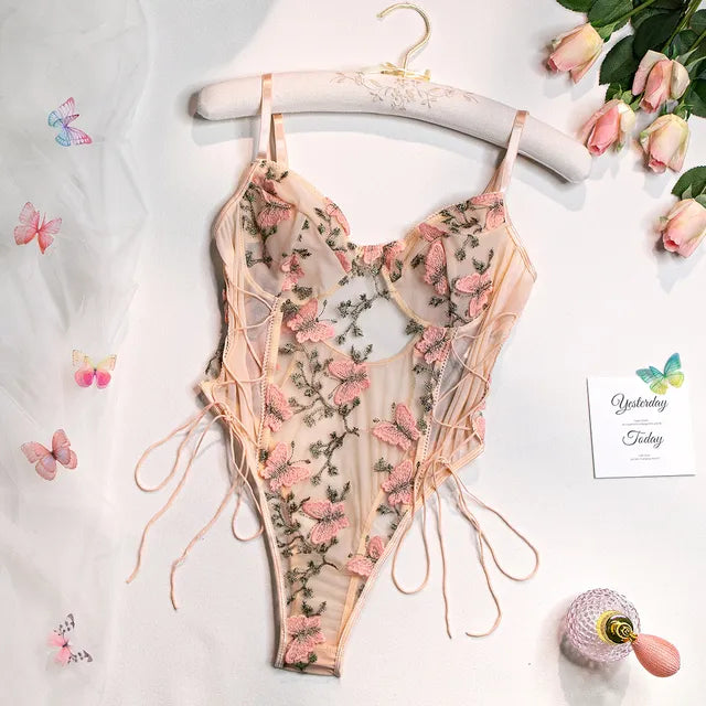 Selene | Bestickter Schmetterlingsbody