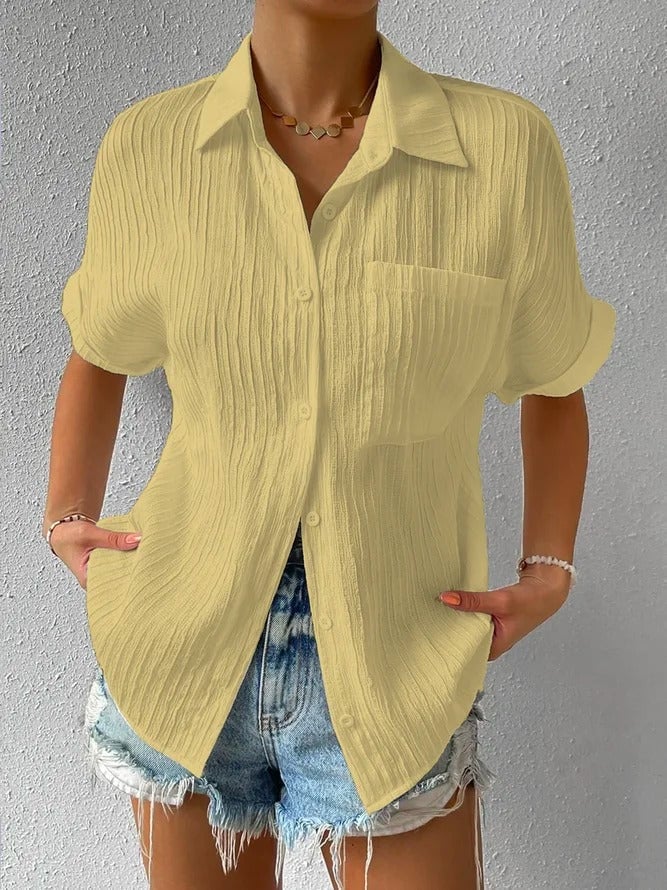 Lila | Elegant Classic Collared Blouse