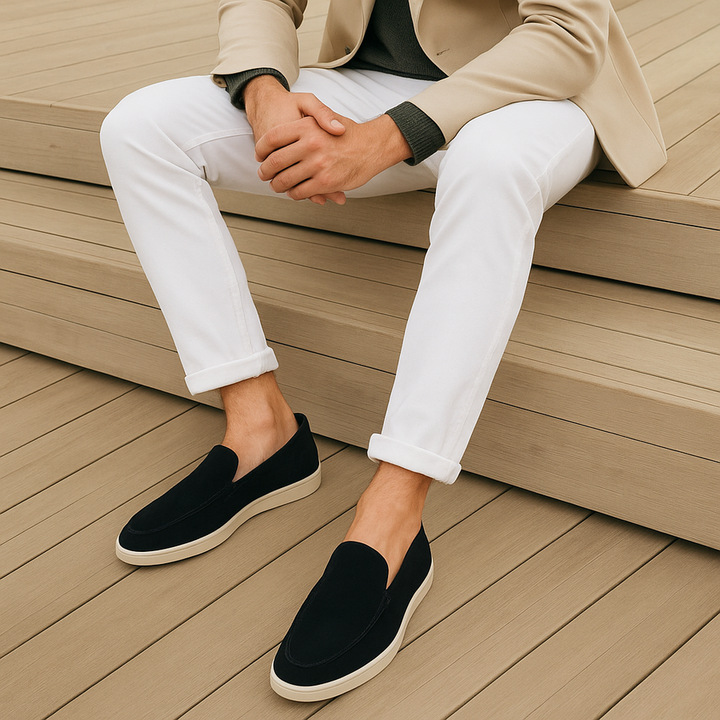 Gebhard – Eleganter Wildlederloafer