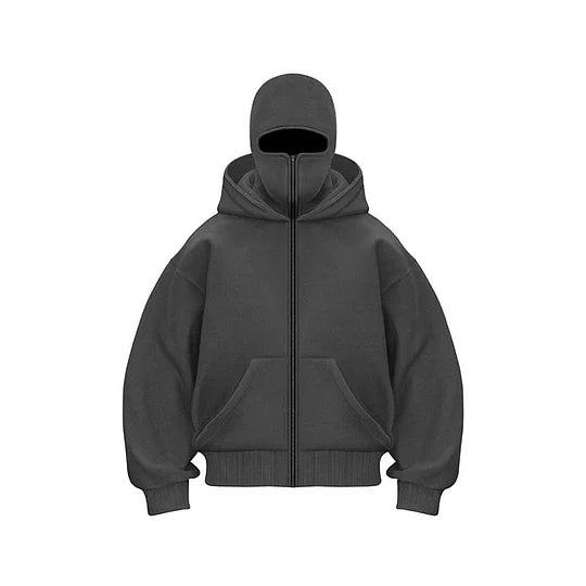 Ninja - Einzigartiger Hoodie mit Doppellage