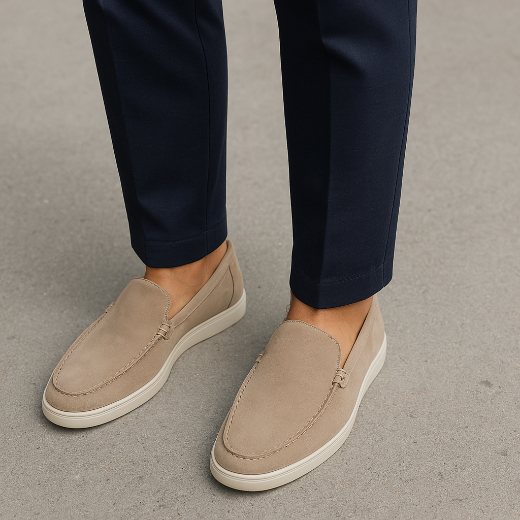 Gebhard – Eleganter Wildlederloafer