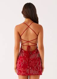Zelene - Gesticktes Minikleid