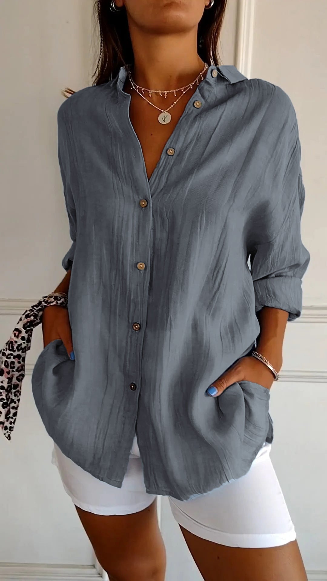 Clio | Classic Elegance Blouse