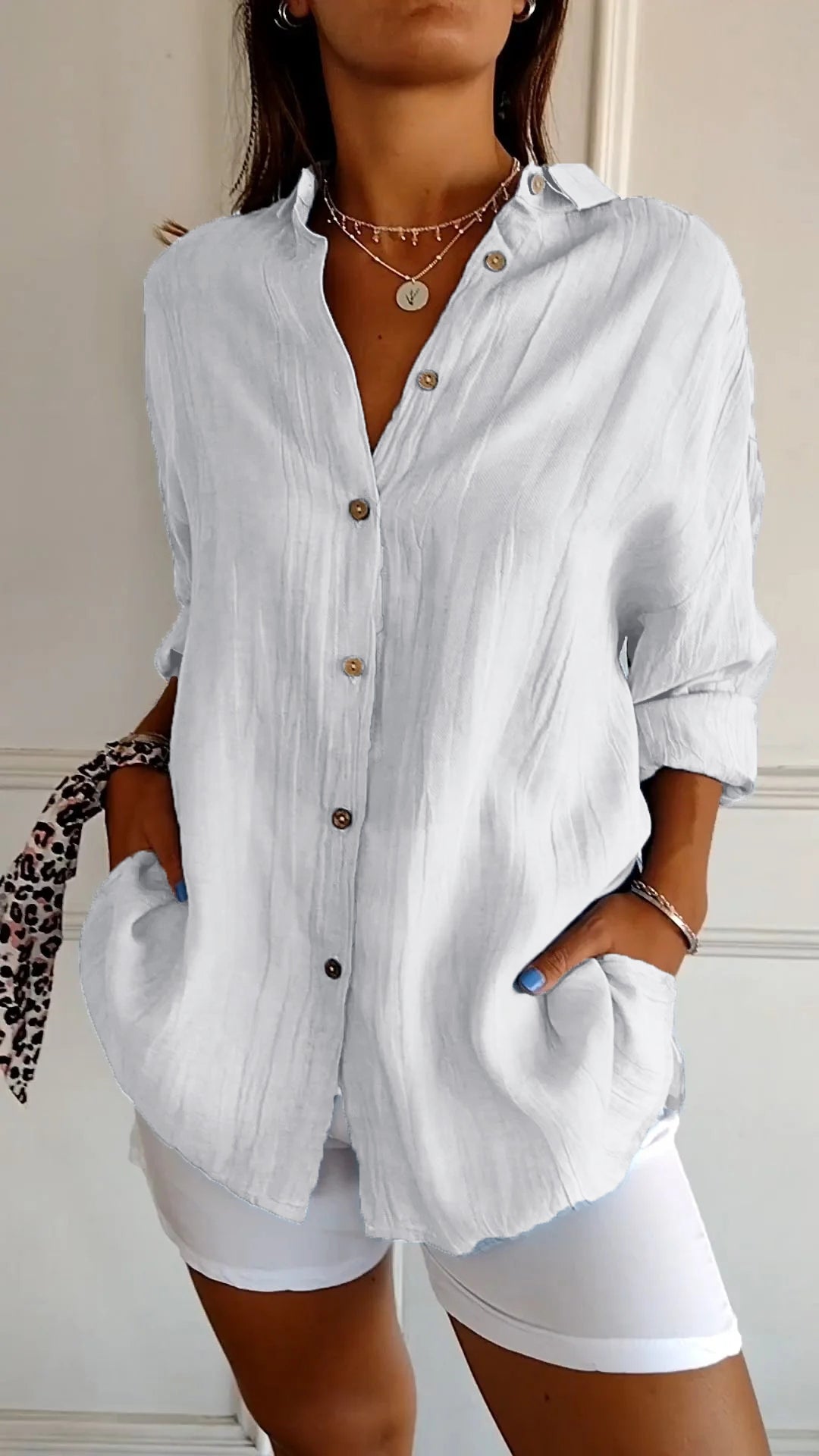 Clio | Classic Elegance Blouse