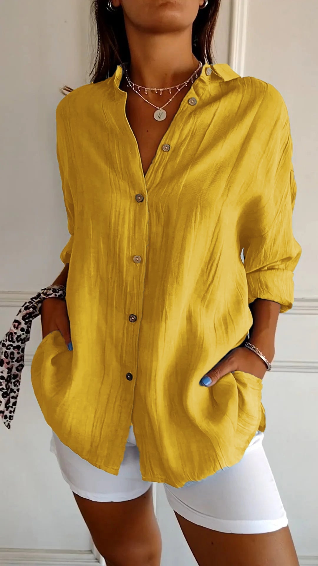 Clio | Classic Elegance Blouse