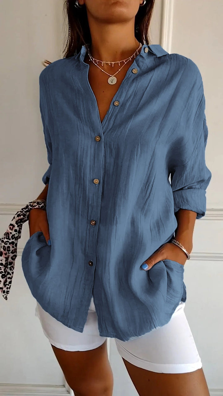 Clio | Classic Elegance Blouse