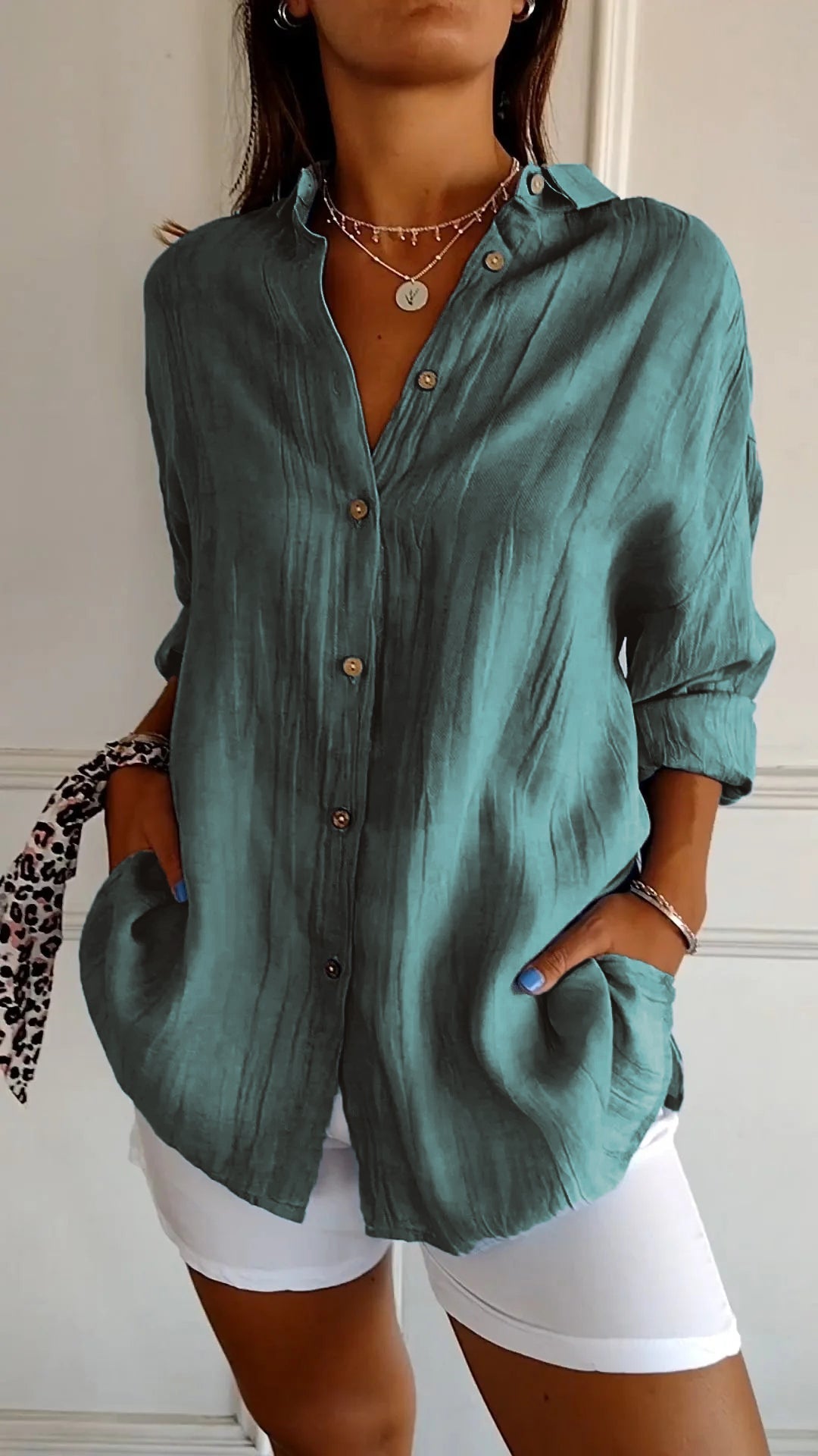 Clio | Classic Elegance Blouse