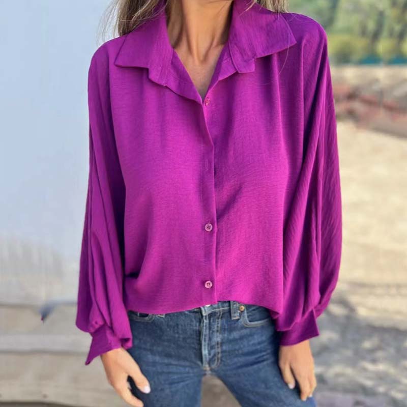Mira | Classic Long-Sleeve Blouse