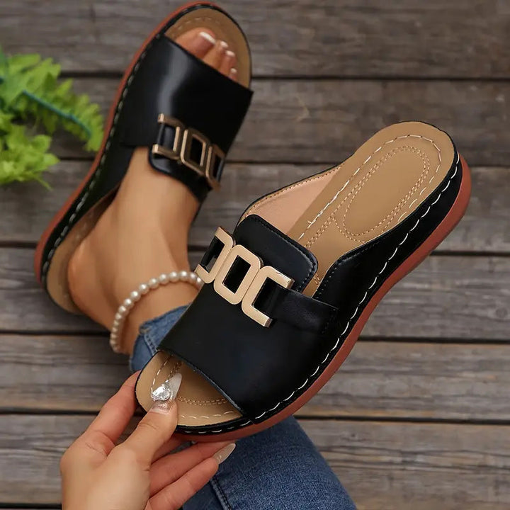💞Luisa | orthopädische Keilsandalen für Frauen
