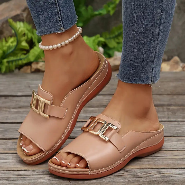 💞Luisa | orthopädische Keilsandalen für Frauen
