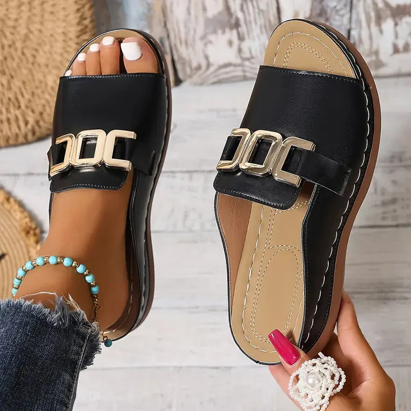 💞Luisa | orthopädische Keilsandalen für Frauen