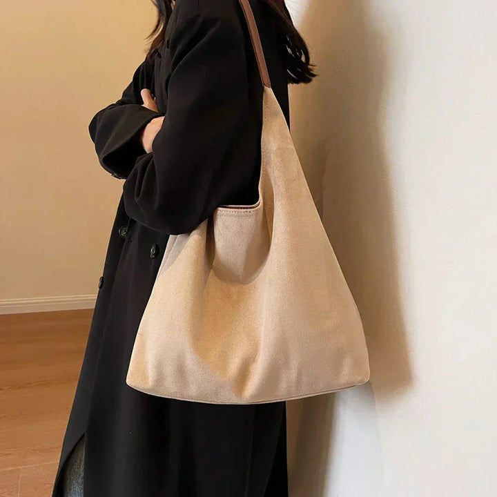 Alette | Stilvolle Wildleder-Tote-Tasche