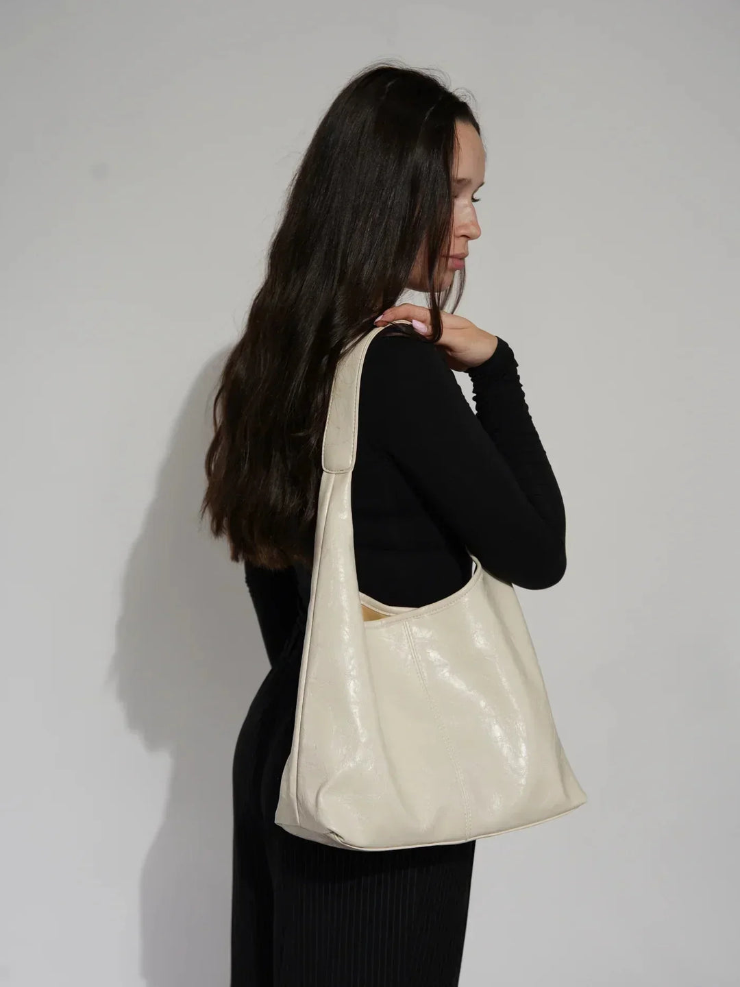 Babette | Stilvolle Lockere Hobo-Tote-Tasche