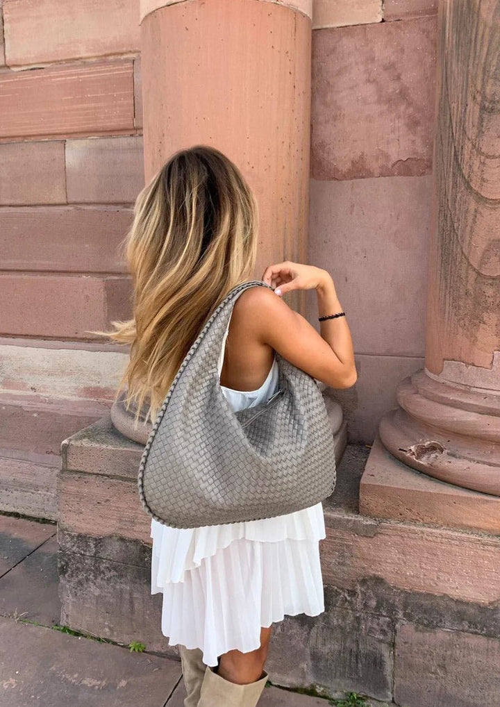 Mimi | Stilvolle Geflochtene Tote-Tasche